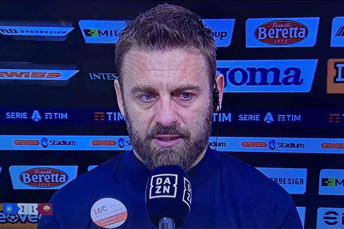 Atalanta-Roma, De Rossi dopo il match