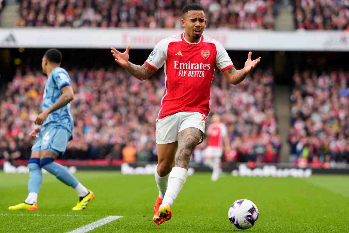 L'Arsenal ascolta le offerte per Gabriel Jesus