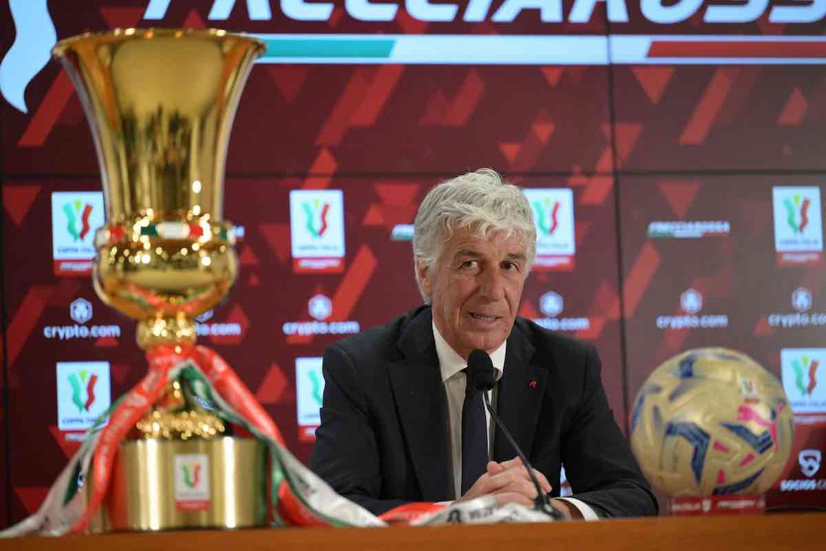 Gasperini prima di Atalanta-Juve