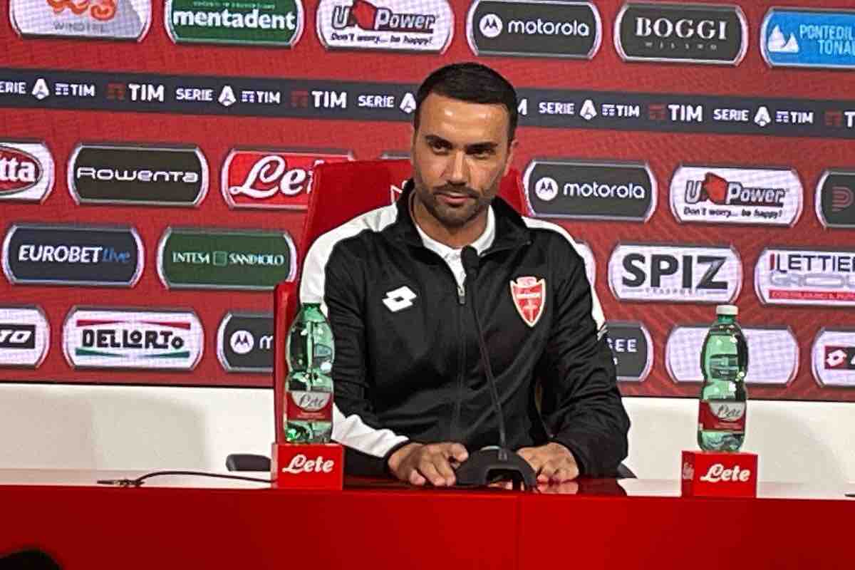 Juve-Monza, conferenza Palladino