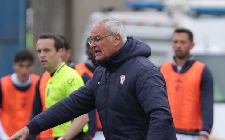 Claudio Ranieri, allenatore del Cagliari