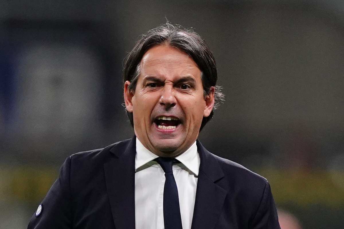 Simone Inzaghi urla