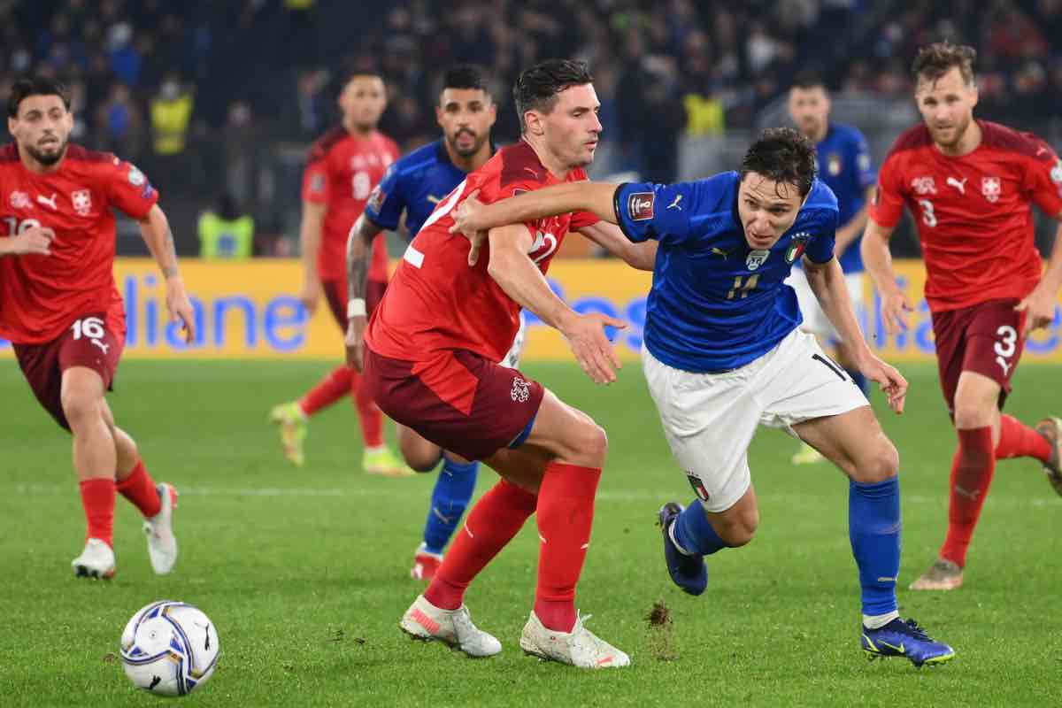 Giallo prima di Svizzera-Italia