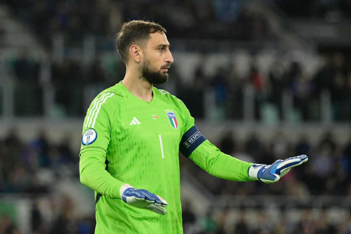 La carica di Donnarumma per gli Europei 