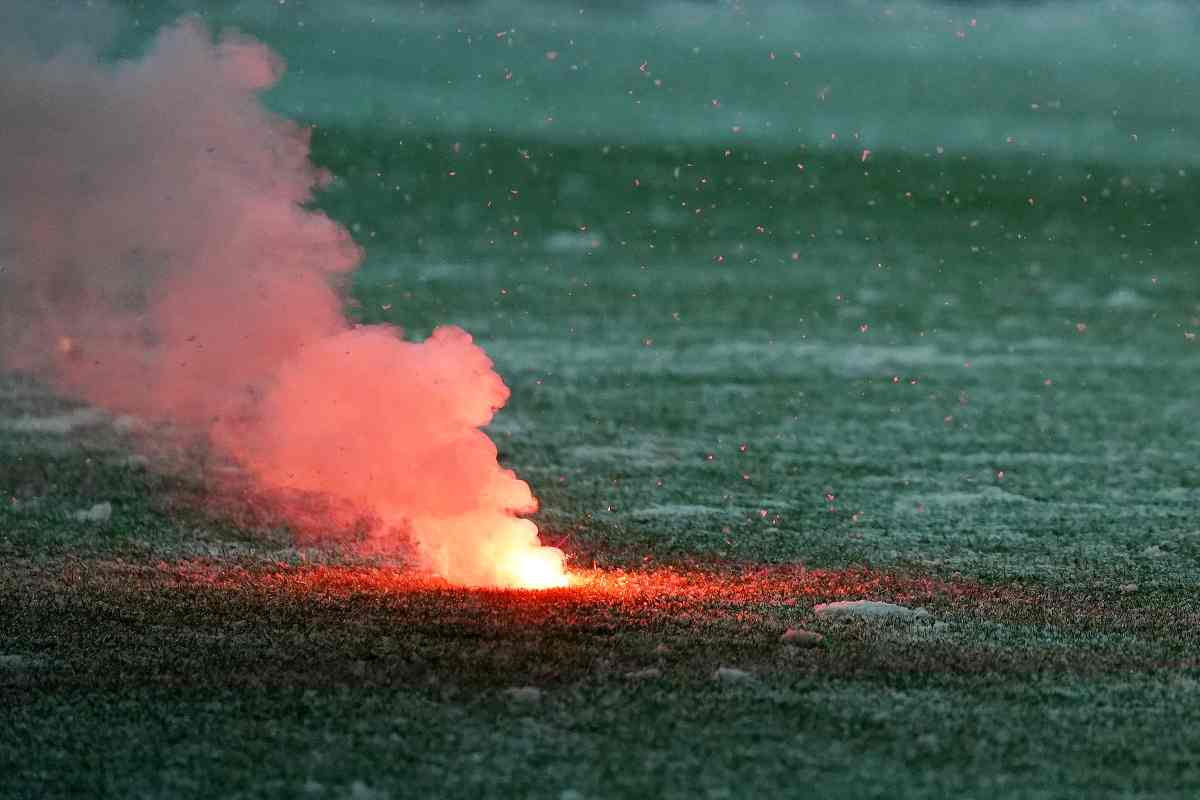 Caos durante Vicenza-Avellino