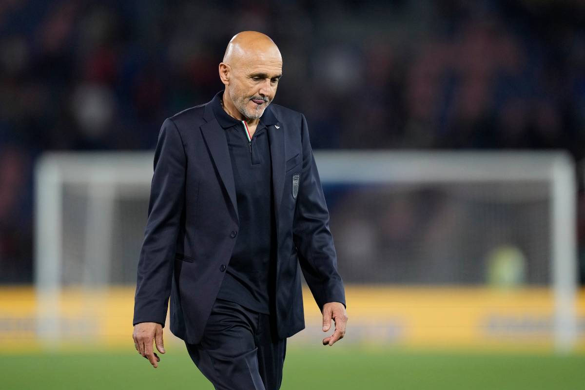 Luciano Spalletti in conferenza stampa