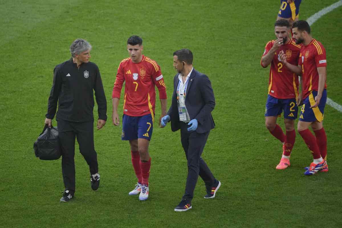 Italia-Spagna, nessun rischio per Morata e Rodri