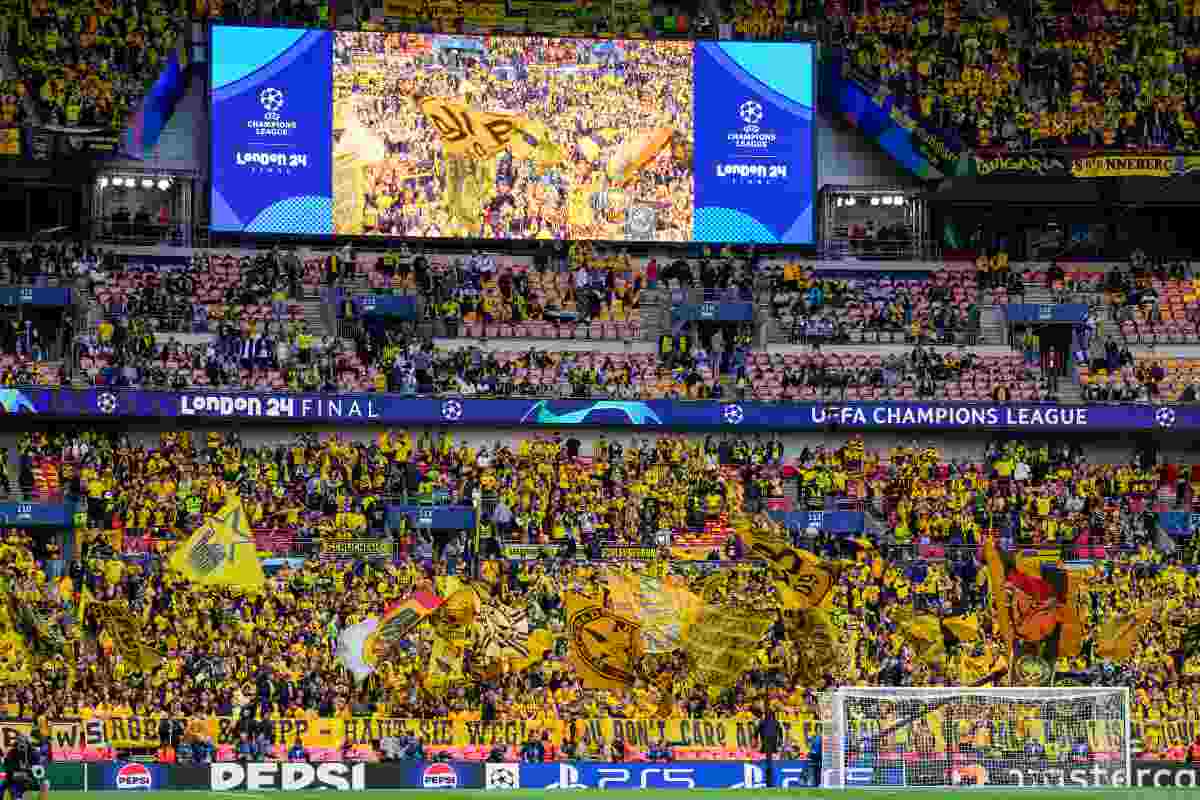 Invasione di campo durante Borussia Dortmund-Real Madrid