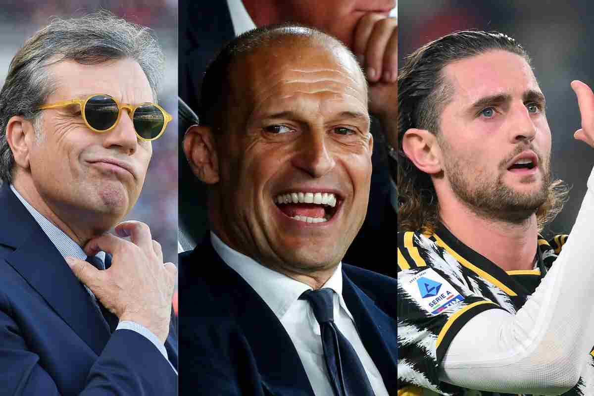 Juventus, Allegri in Premier con Rabiot: Giuntoli ko