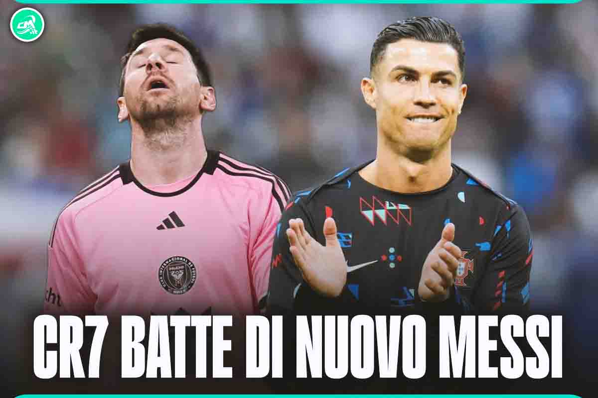 CR7 batte Messi 