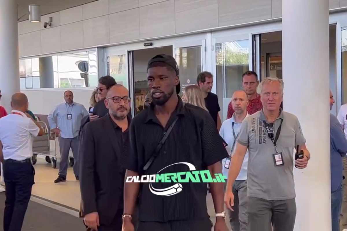 Danso arrivato a Roma 