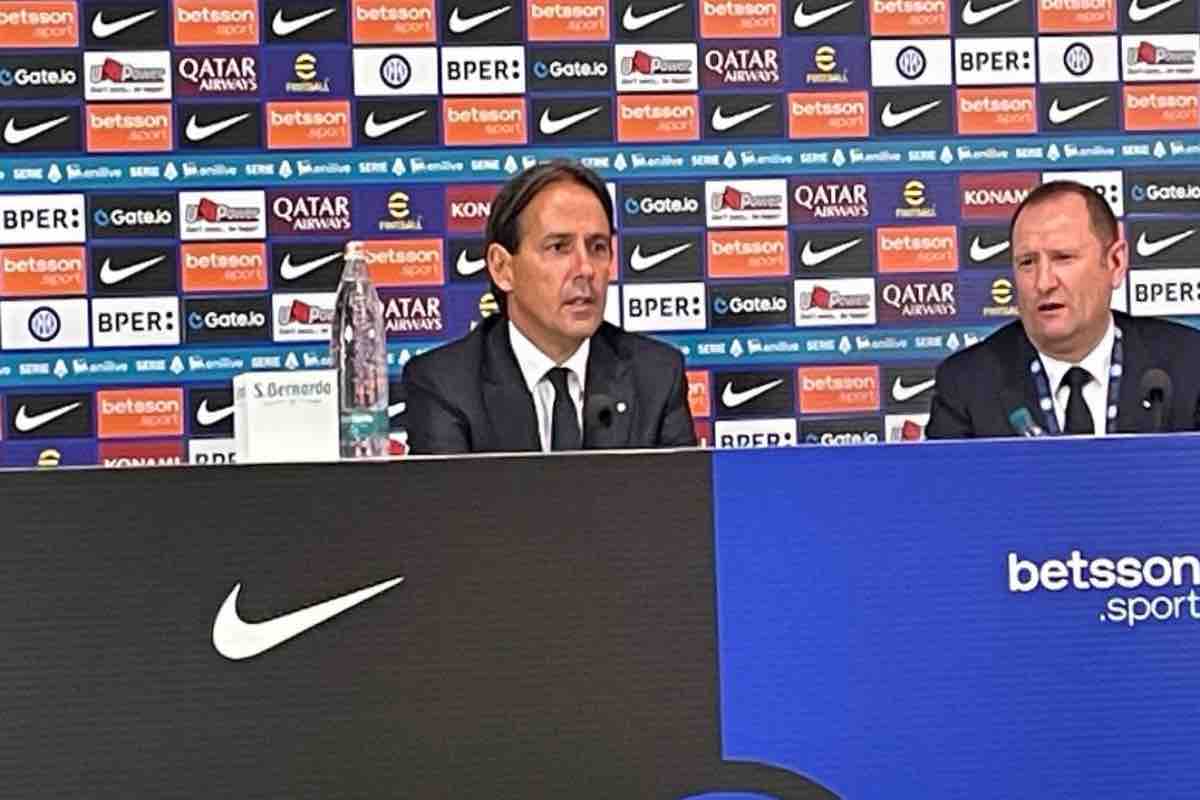 Inter-Lecce: conferenza Inzaghi