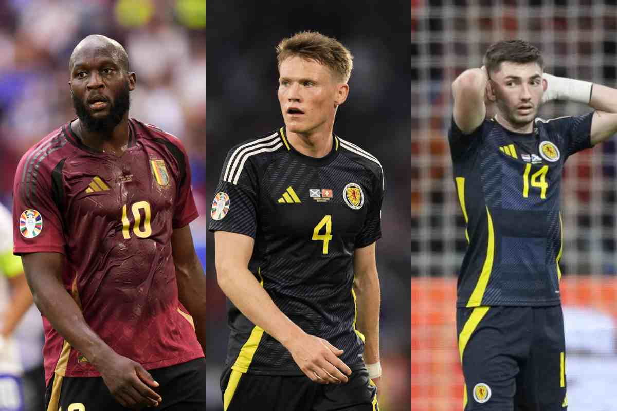 Lukaku, McTominay e Gilmour