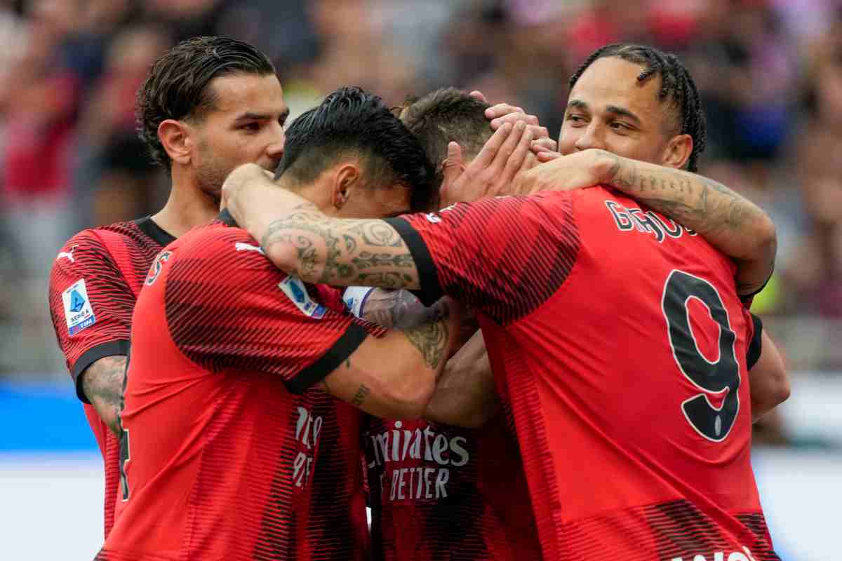 Milan con tutti stranieri in campo