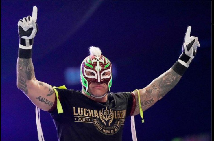 Rey Mysterio sul ring 