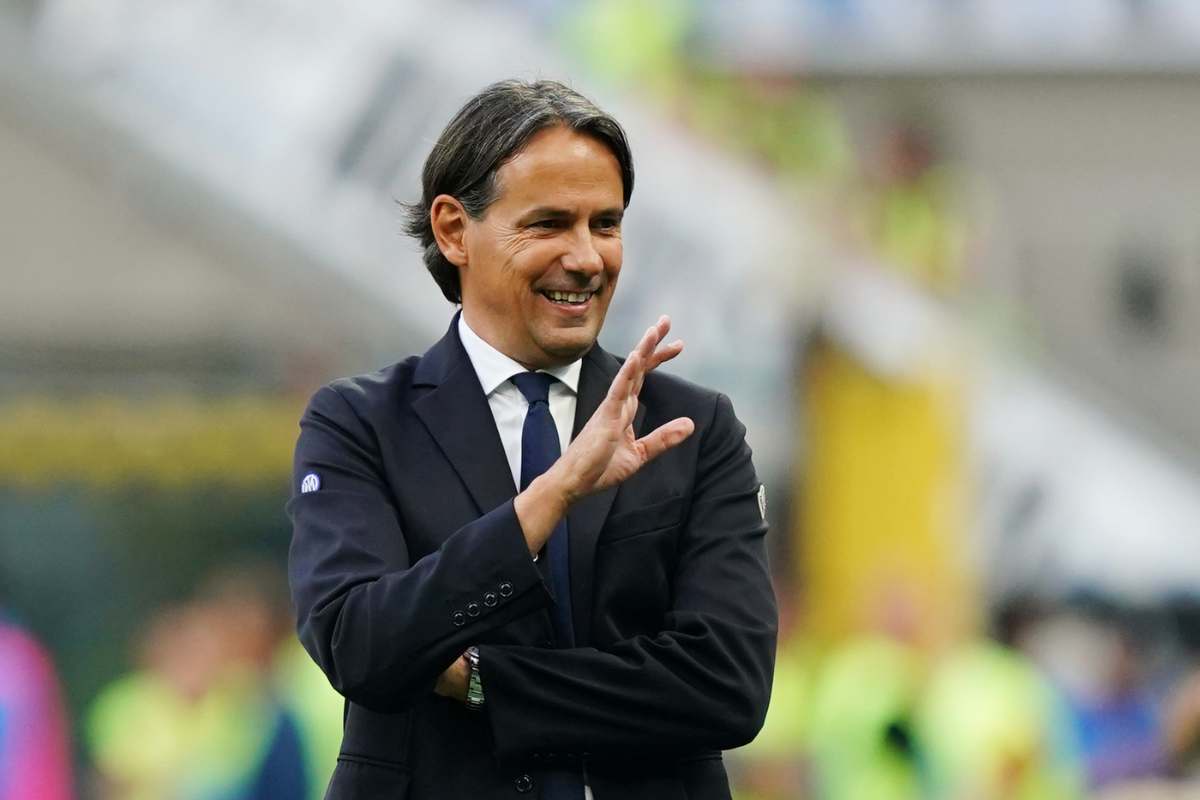 Simone Inzaghi saluta