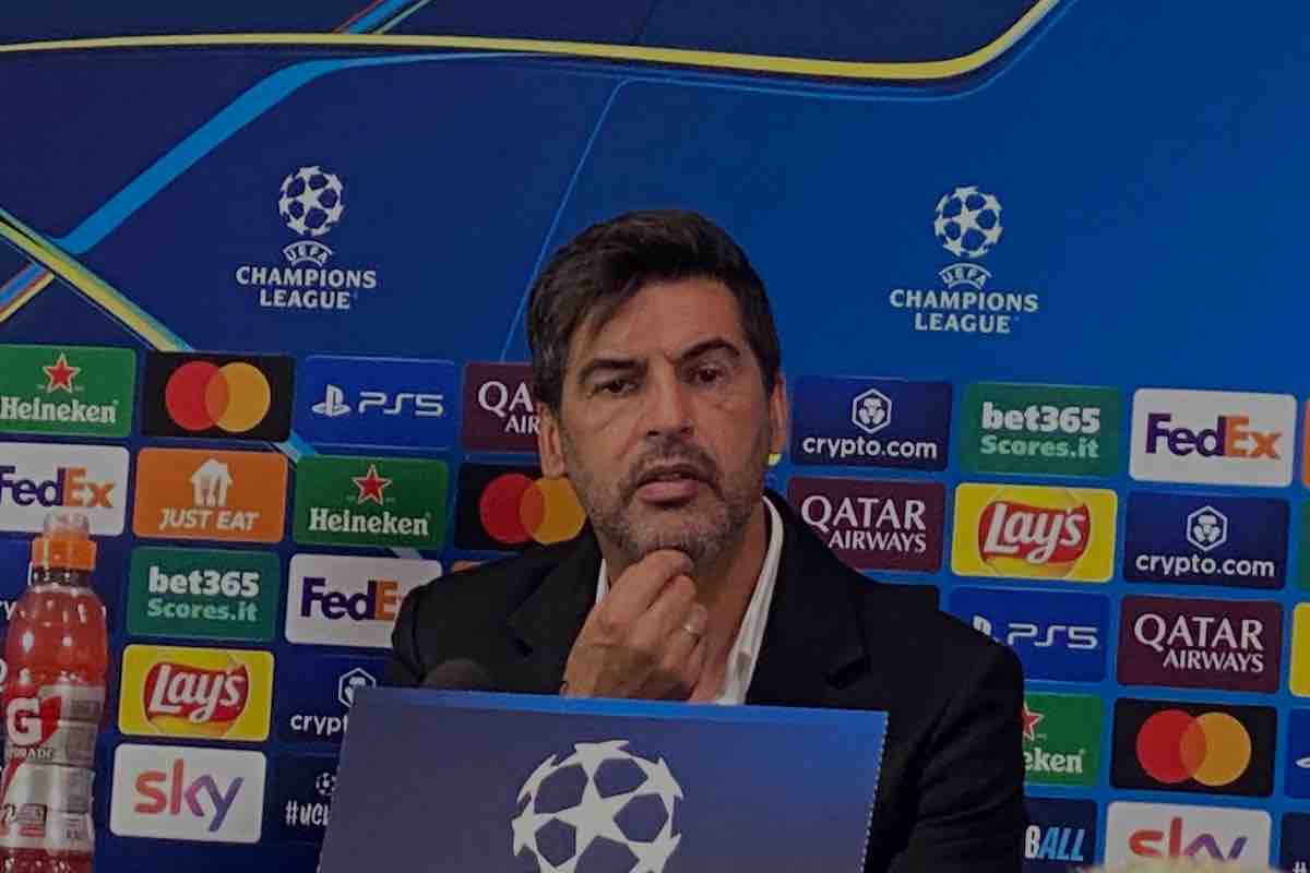 Conferenza Fonseca post Milan-Liverpool