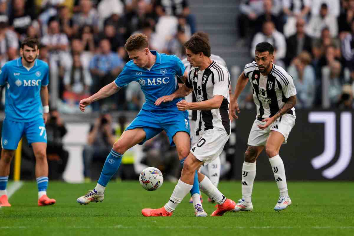 Juventus-Napoli nuove immagini 