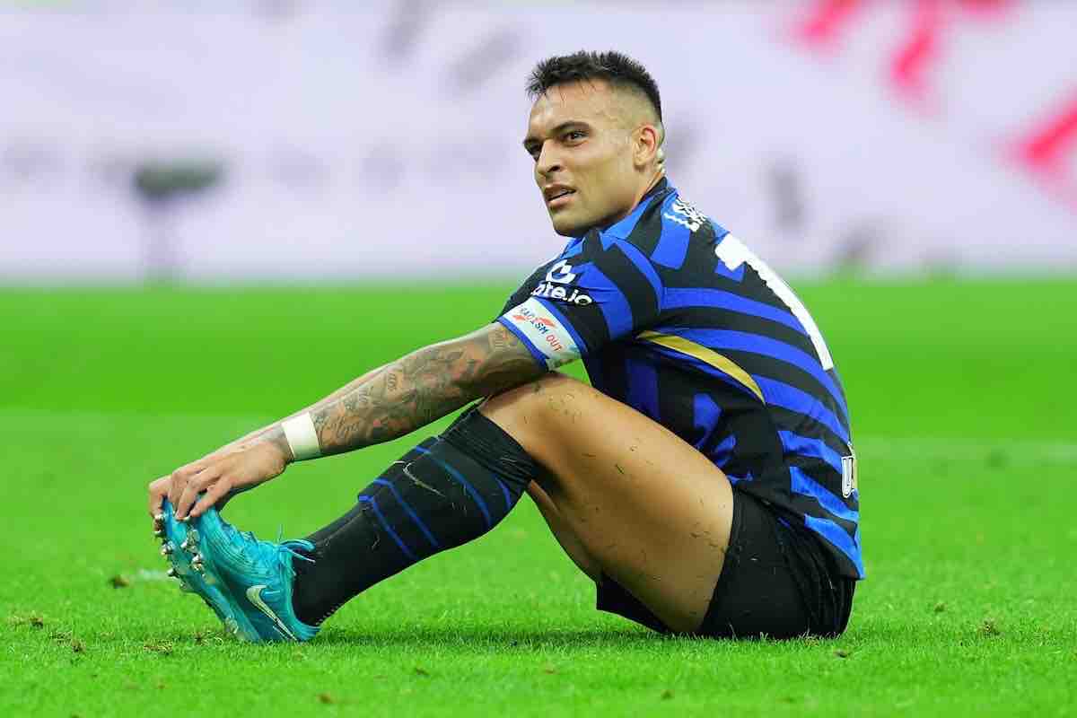 Inter: esclusione Lautaro