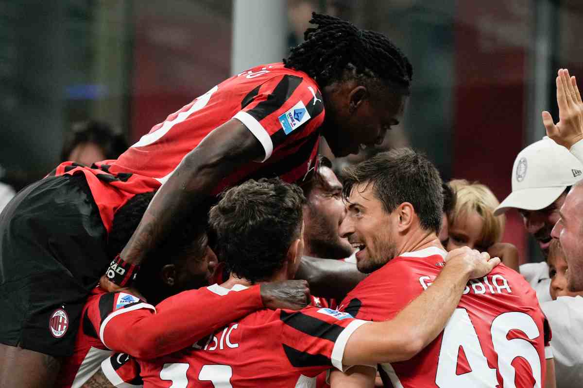 Milan primo nella speciale classifica in Serie A