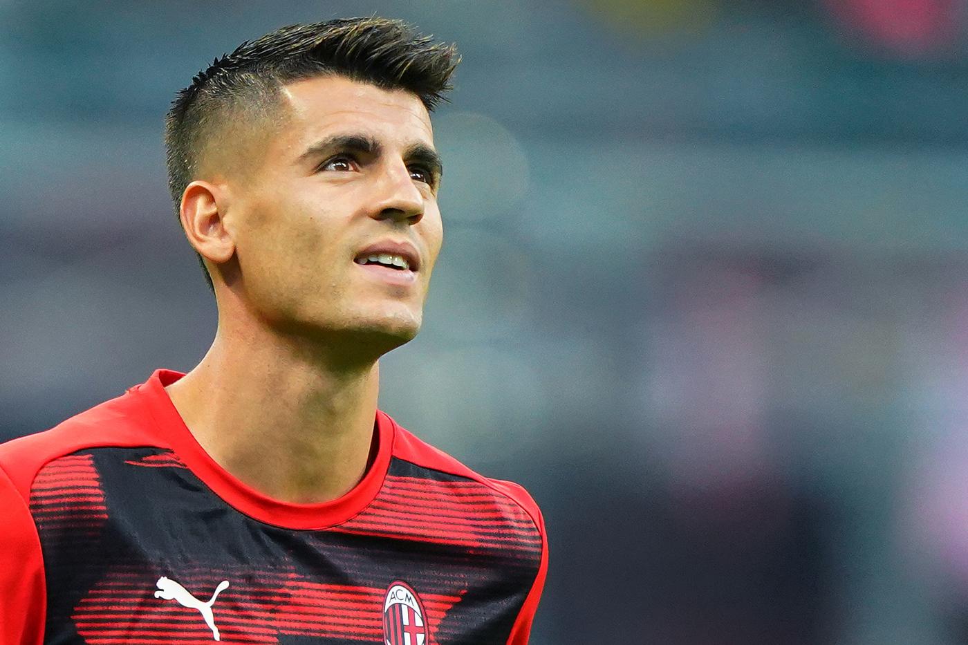 Milan, Morata lancia la sfida all'Inter