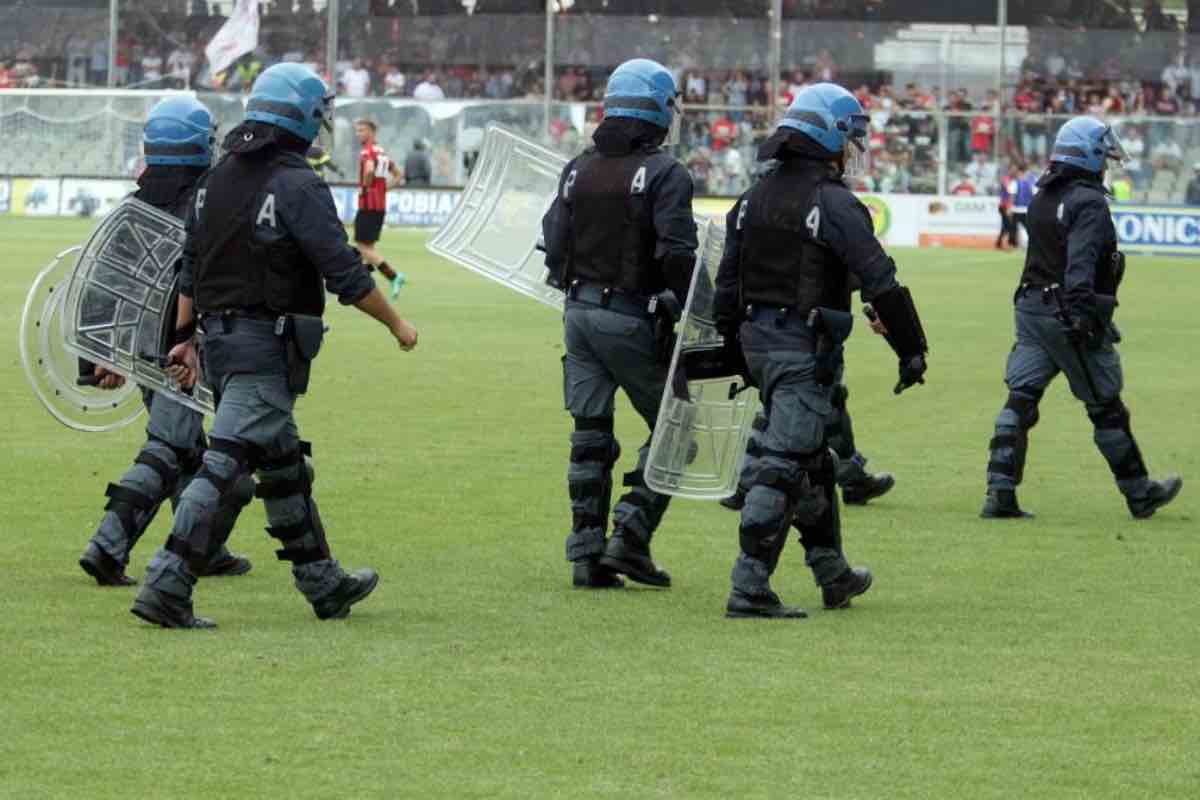 Arrestato in campo dopo il gol