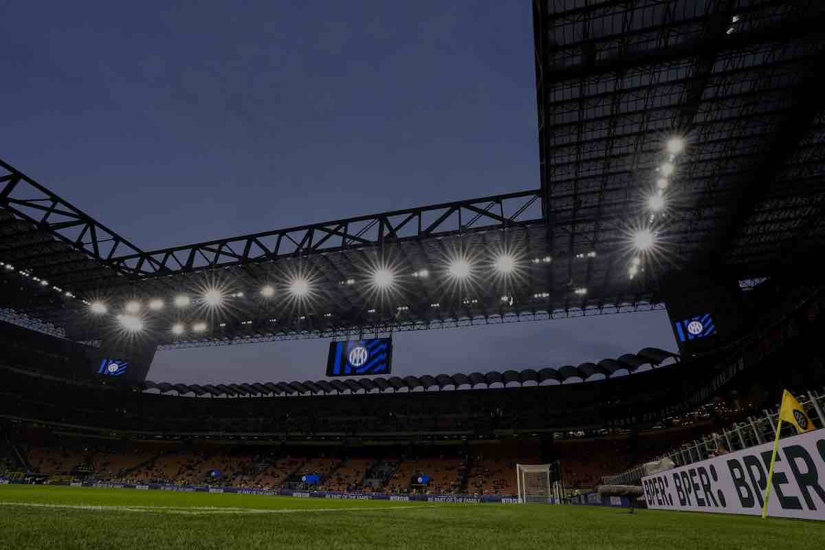 Inter-Milan sugli spalti