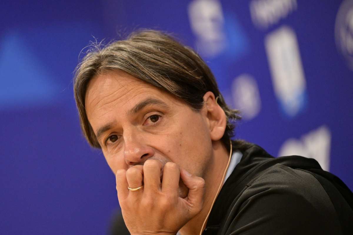 Simone Inzaghi in conferenza stampa