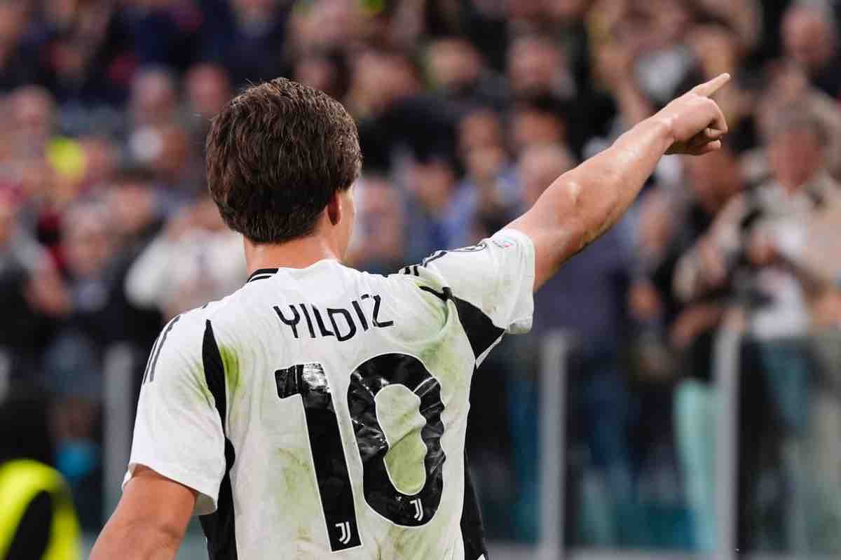 Juve-PSV: Yildiz in zona mista