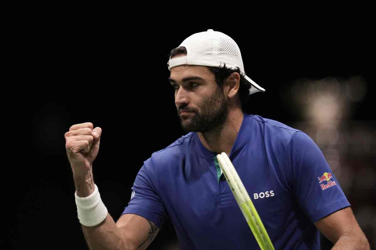 Berrettini sta trascinando l'Italia in Coppa Davis