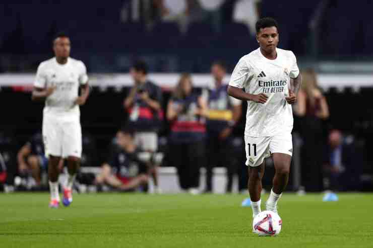 Il mal di pancia di Rodrygo al Real Madrid