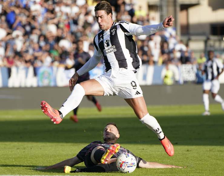 Empoli-Juve, Vlahovic flop