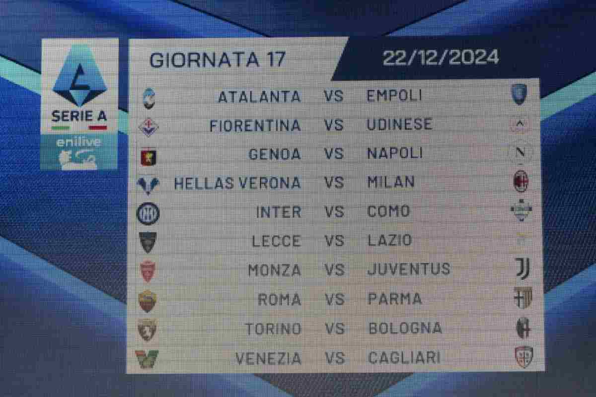 Calendario Serie A