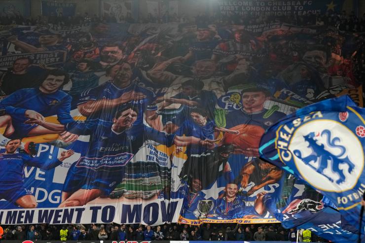 I tifosi del Chelsea allo stadio 