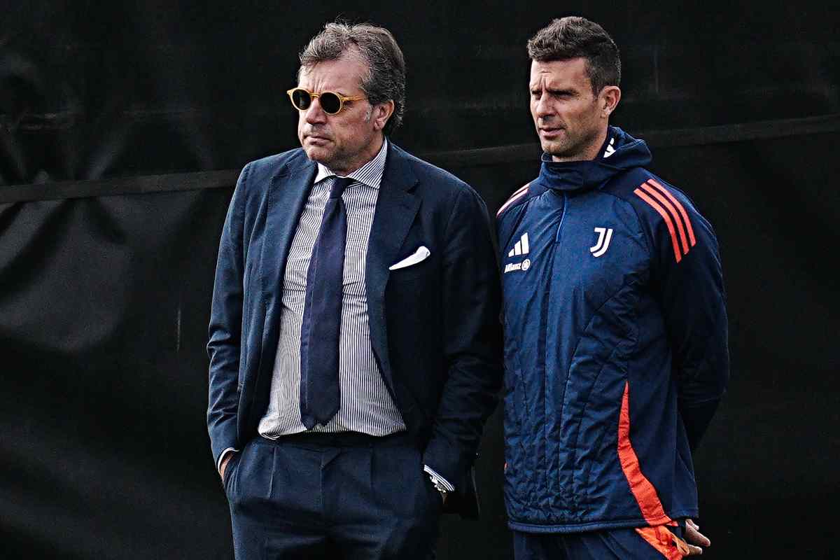 Giuntoli e Thiago Motta