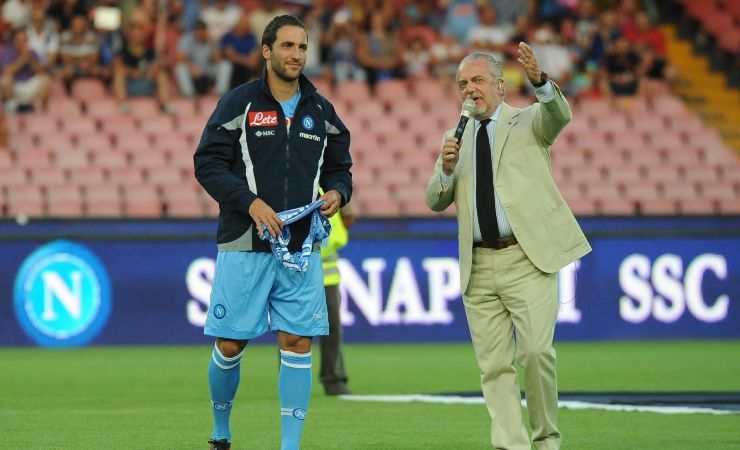 Higuain e De Laurentiis