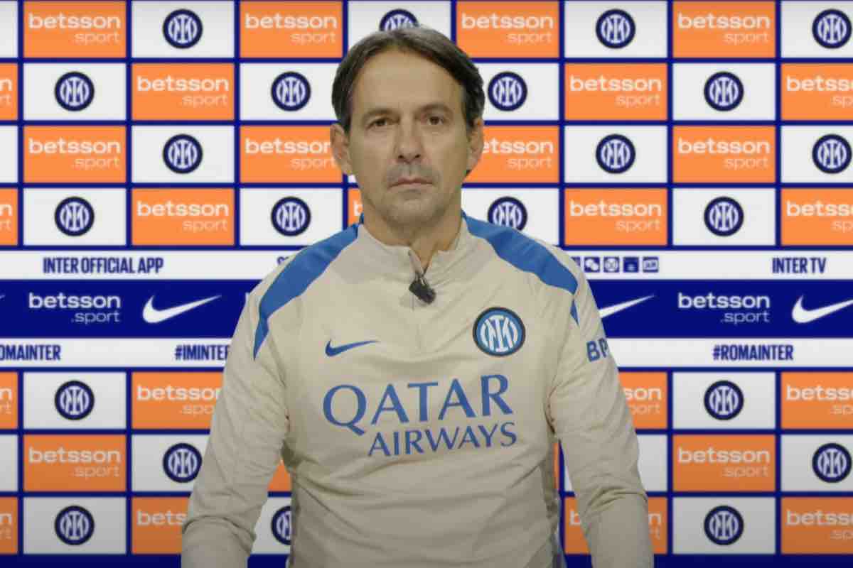 Inter-Juventus: conferenza stampa Simone Inzaghi