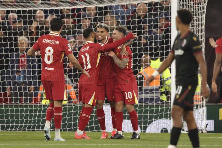 Bologna ko a Liverpool