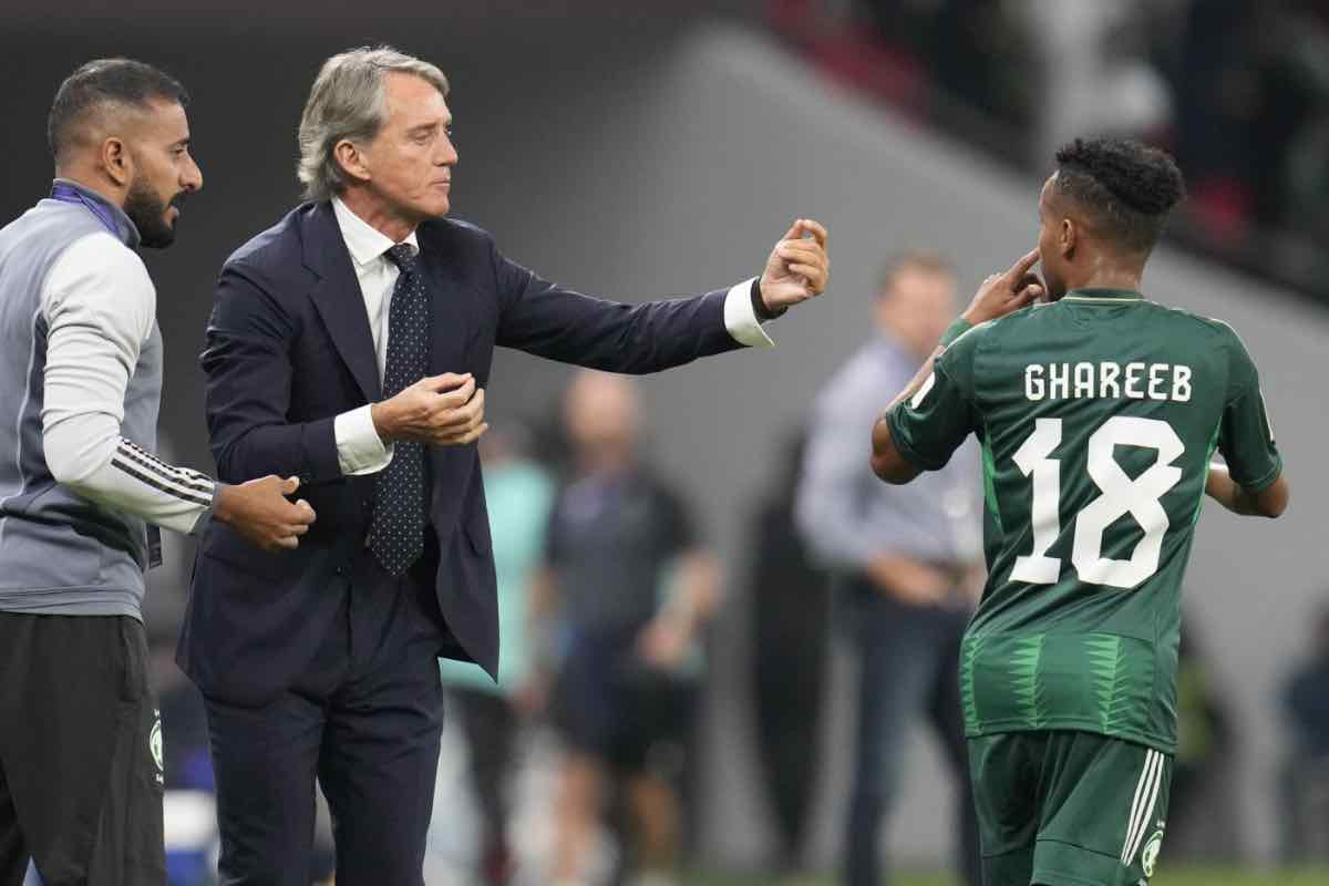 Arabia Saudita, Mancini non è più ct