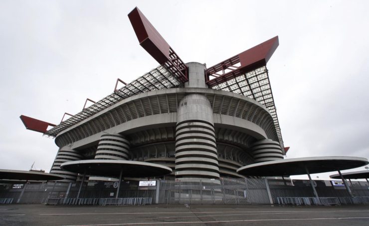 Lo stadio San Siro 