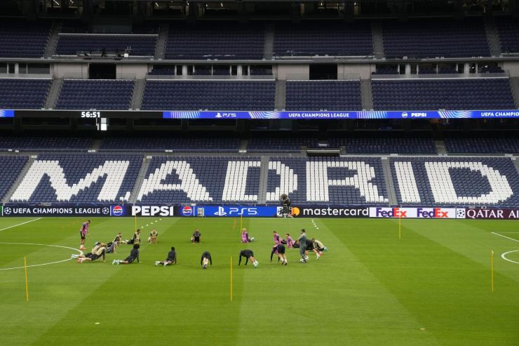 Santiago Bernabeu, l'interno dello stadio del Real Madrid 