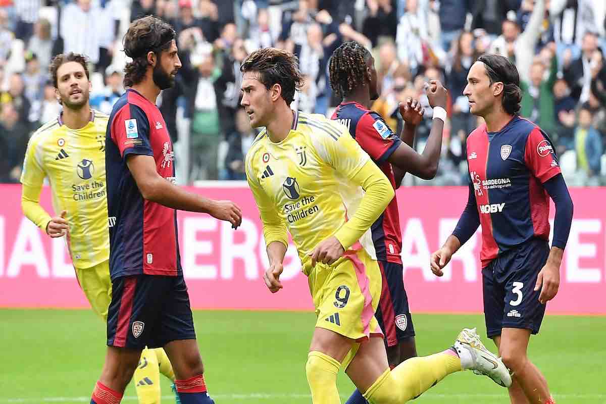 Pagelle e tabellino Juventus-Cagliari