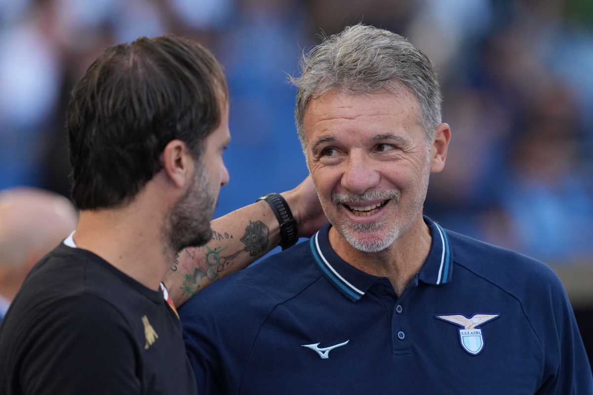 Marco Baroni in Lazio-Genoa