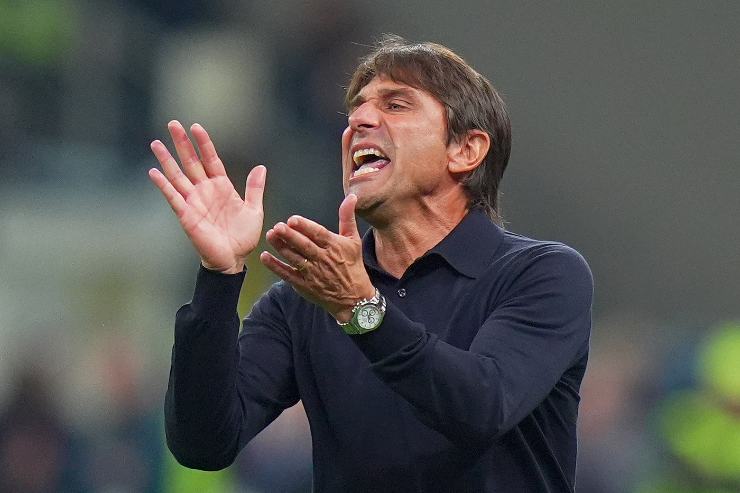 Antonio Conte in Milan-Napoli