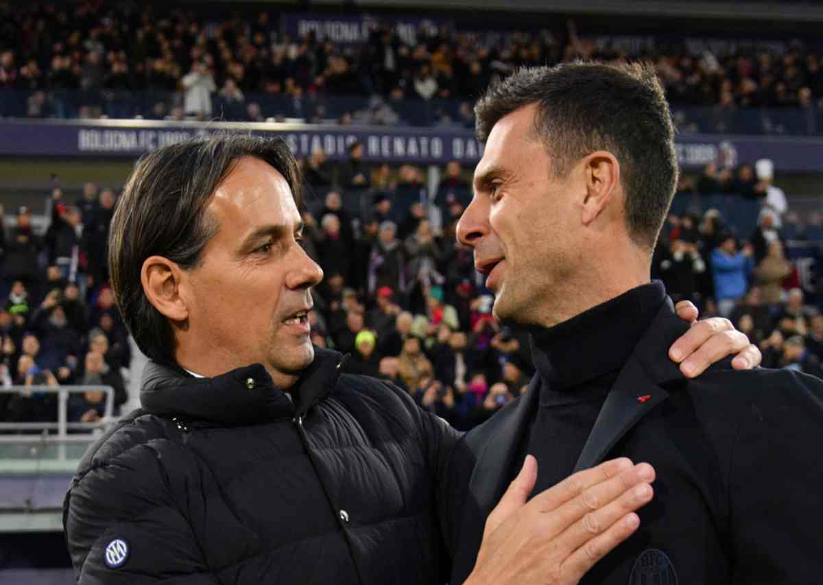 Simone Inzaghi e Thiago Motta 