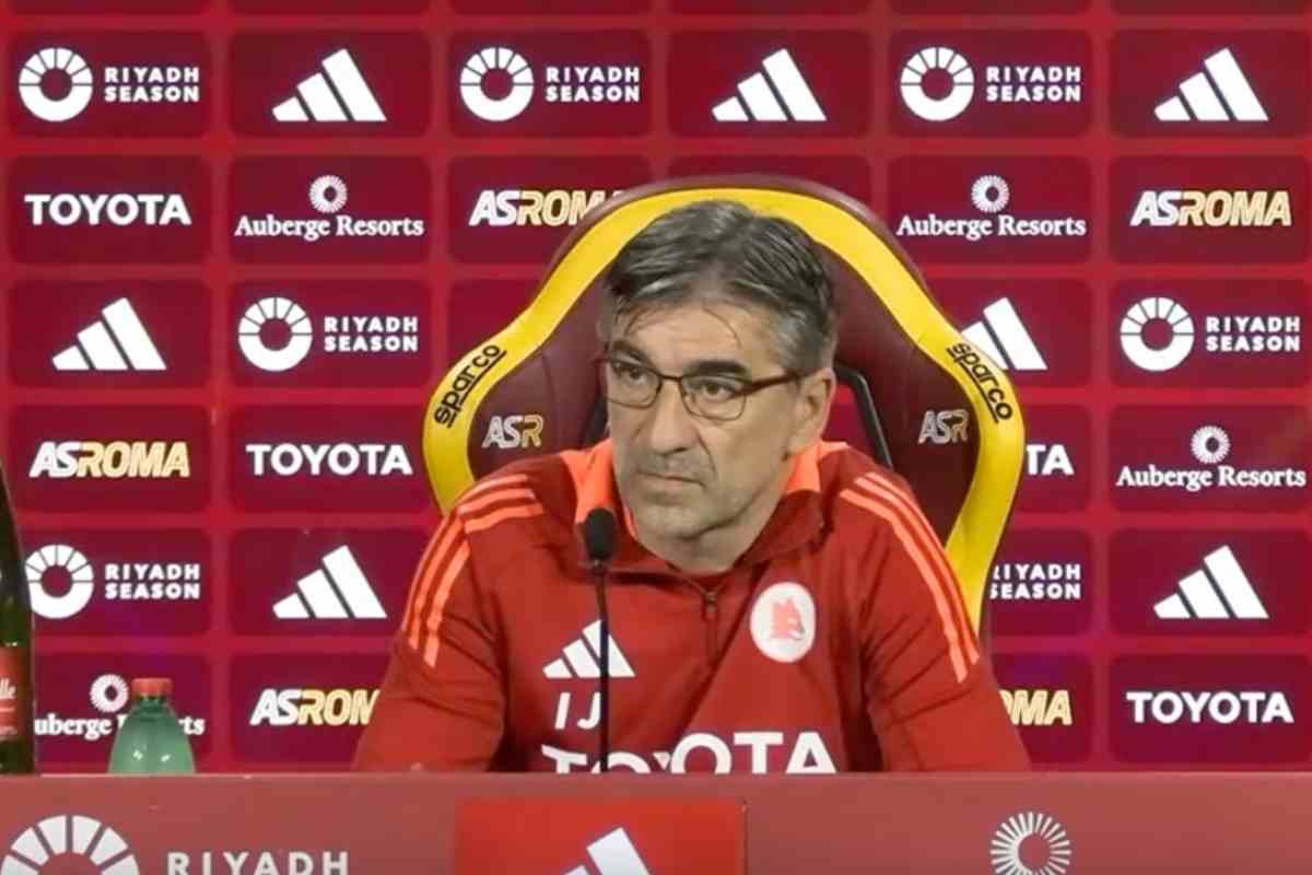 Ivan Juric in conferenza stampa