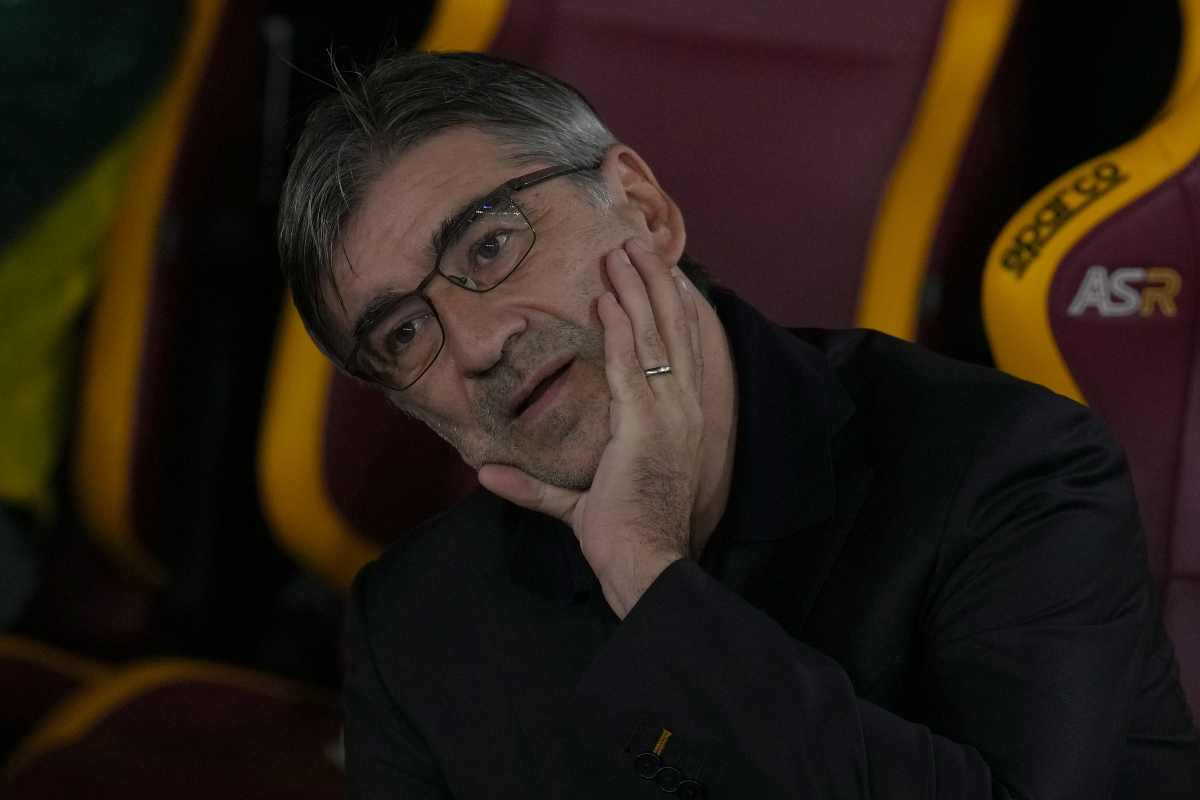 Ivan Juric, allenatore della Roma che sostituito l'esonero De Rossi