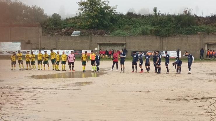 Real Fabriziese-Promosport Lamezia, partita sospesa