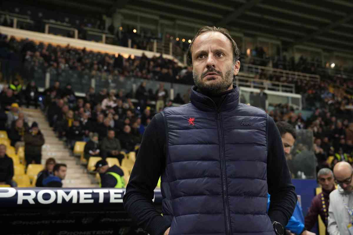 Alberto Gilardino, allenatore del Genoa