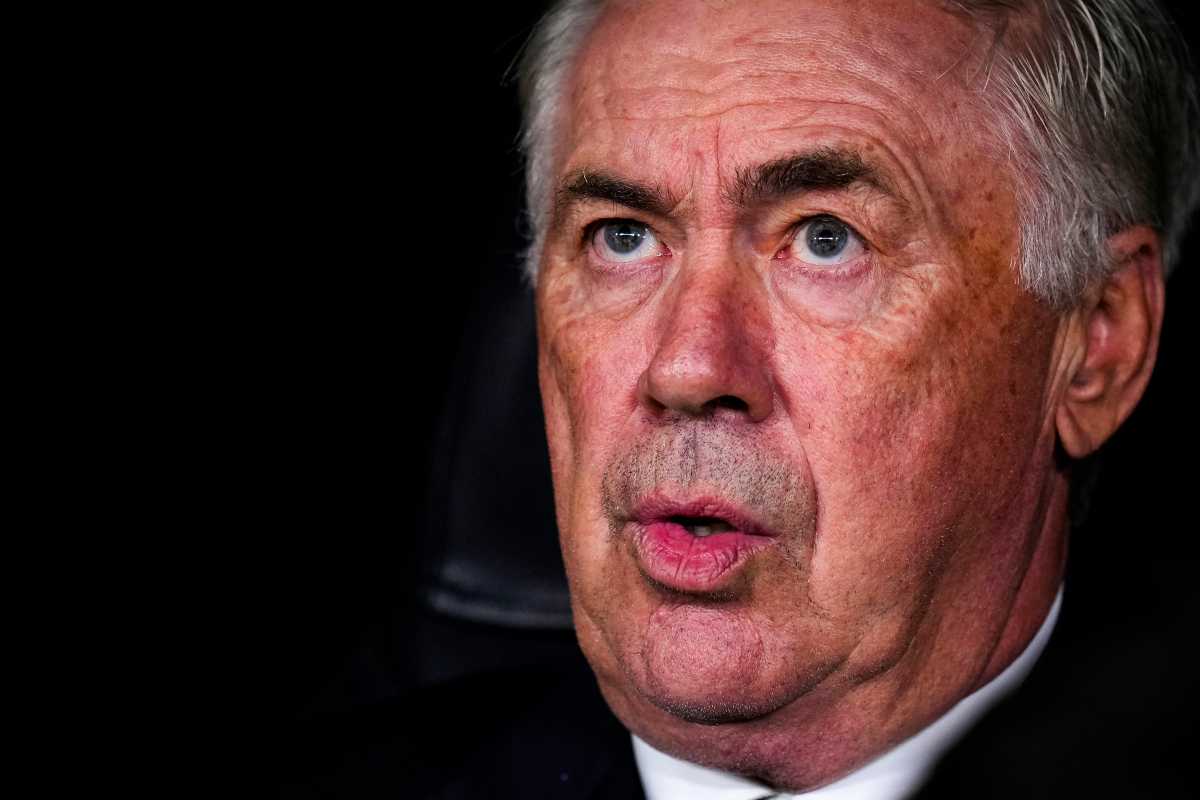 Carlo Ancelotti in panchina